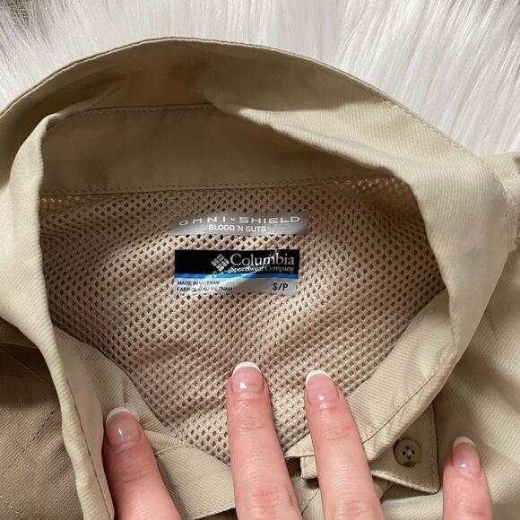 MENS COLUMBIA BIRD HUNTING SHIRT SZ SMALL - Picture 4 of 4